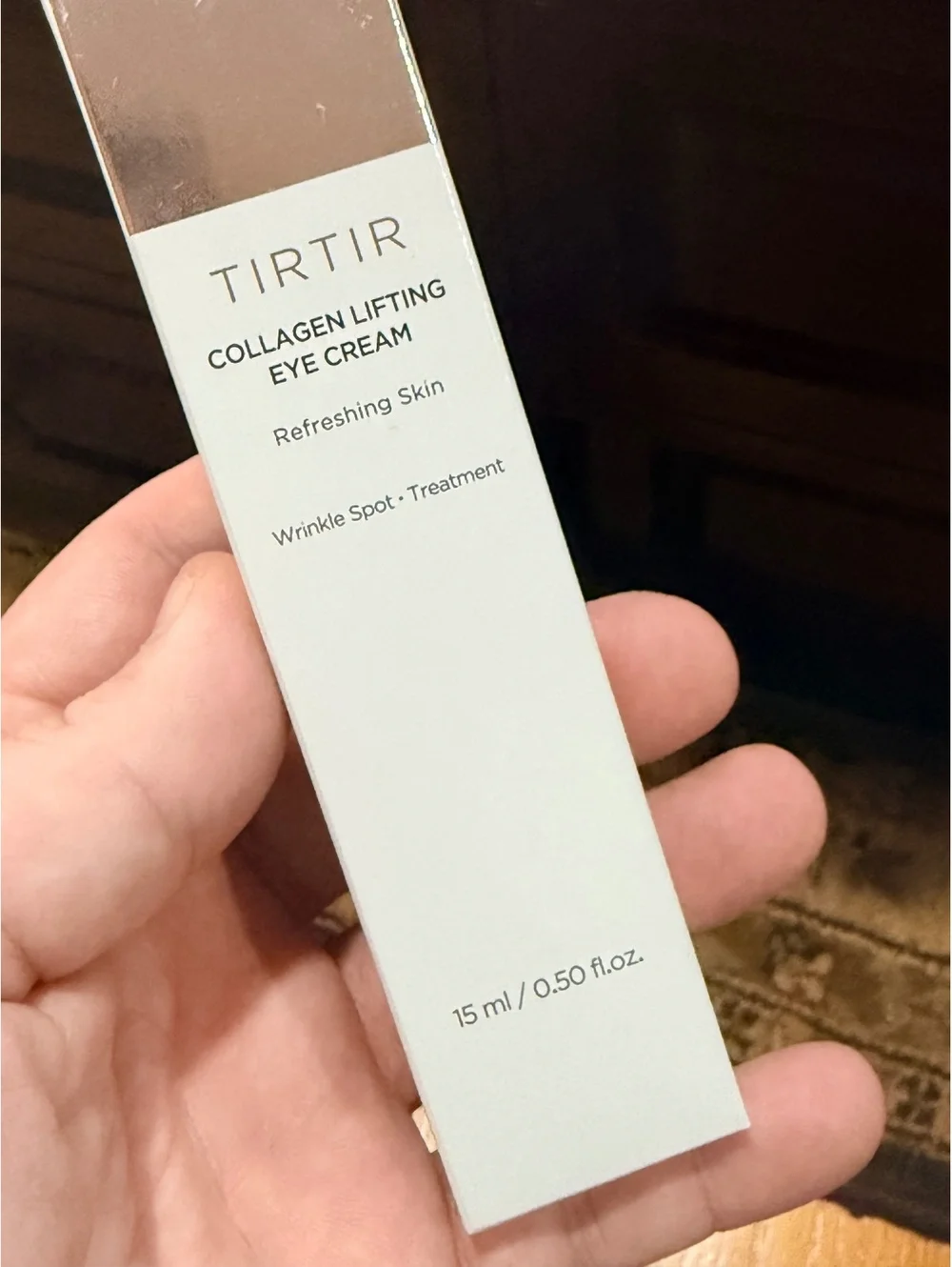 TIRTIR Collagen Lifting Eye Cream 15ml Wrinkle Spot Treatment